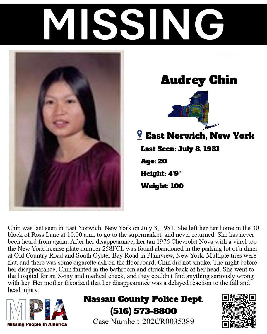 Audrey Chin’s MPIA flyer